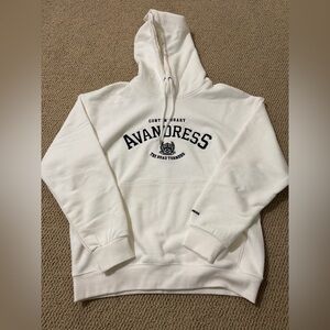 Avandress White Hoodie